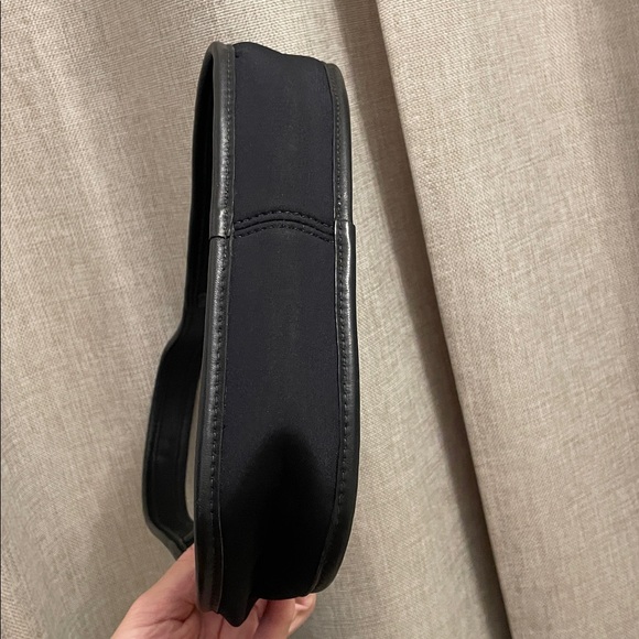 Coach, Ergo, Black Neoprene Mini Ergo Bag, Black, 90s - Picture 10 of 12